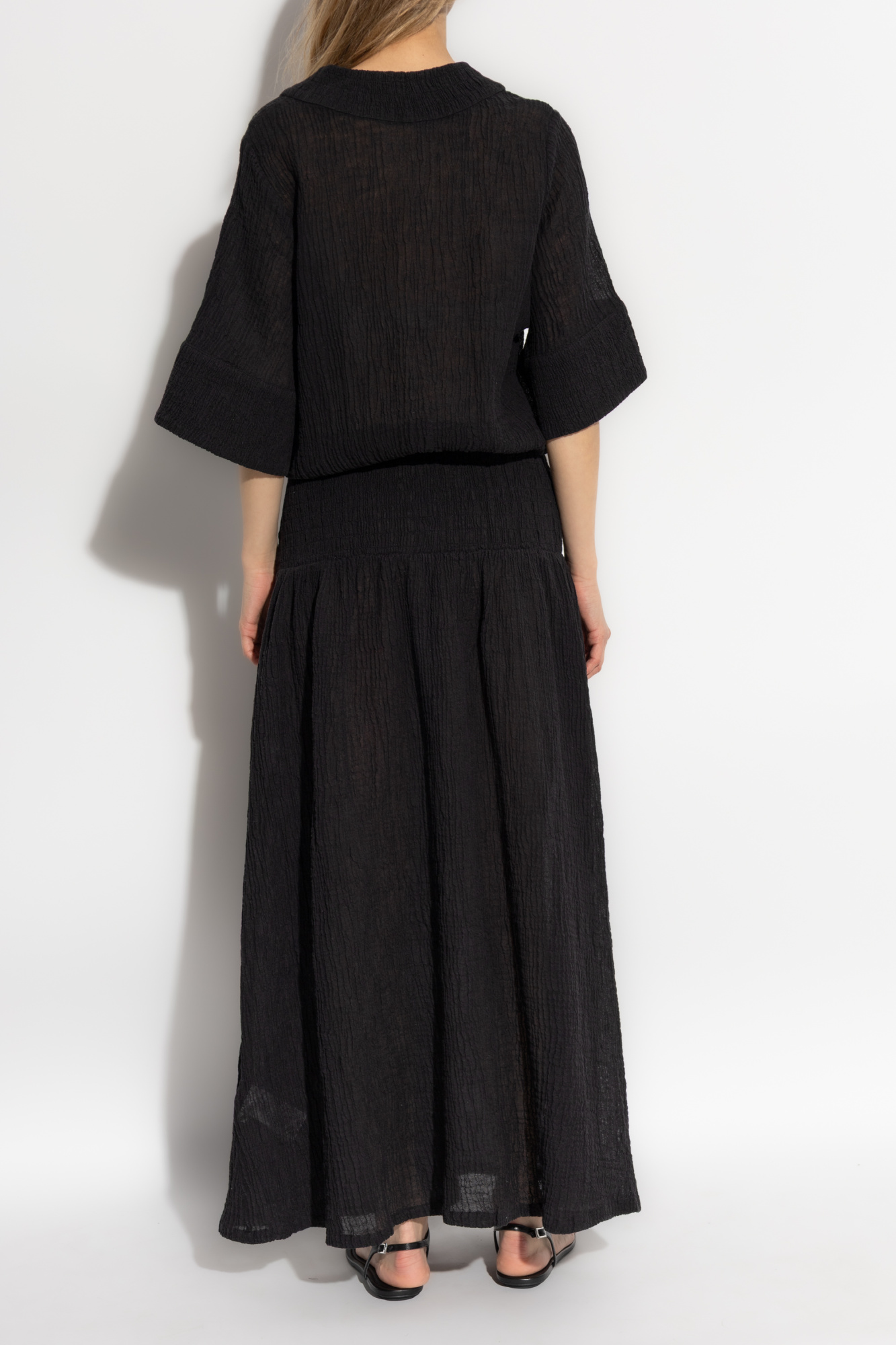 Black Anais Dress By Malene Birger - Vitkac AS